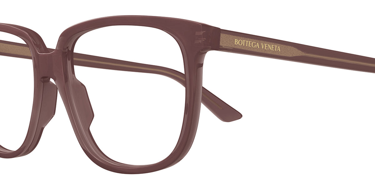 Bottega Veneta® BV1315O BV1315O 005 56 - Burgundy/Burgundy Eyeglasses