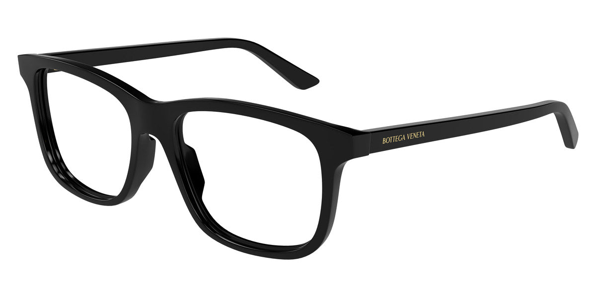 Bottega Veneta® BV1316O BV1316O 001 54 - Black/Black Eyeglasses