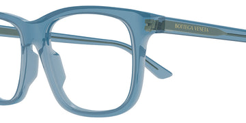 Bottega Veneta® BV1316O BV1316O 005 54 - Light-Blue/Light-Blue Eyeglasses