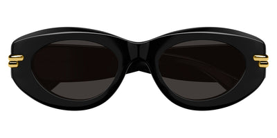 Bottega Veneta® BV1322S BV1322S 001 51 - Black/grey Sunglasses