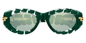 Bottega Veneta® BV1322S BV1322S 003 51 - Green/green Sunglasses