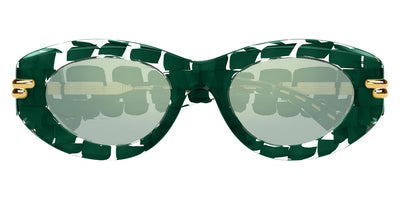 Bottega Veneta® BV1322S BV1322S 003 51 - Green/green Sunglasses