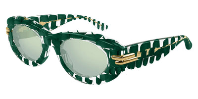 Bottega Veneta® BV1322S BV1322S 003 51 - Green/green Sunglasses