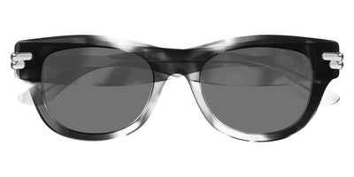 Bottega Veneta® BV1323SK BV1323SK 002 52 - Havana/grey Sunglasses