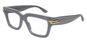 Bottega Veneta® BV1324O BV1324O 005 53 - Grey/Grey Eyeglasses