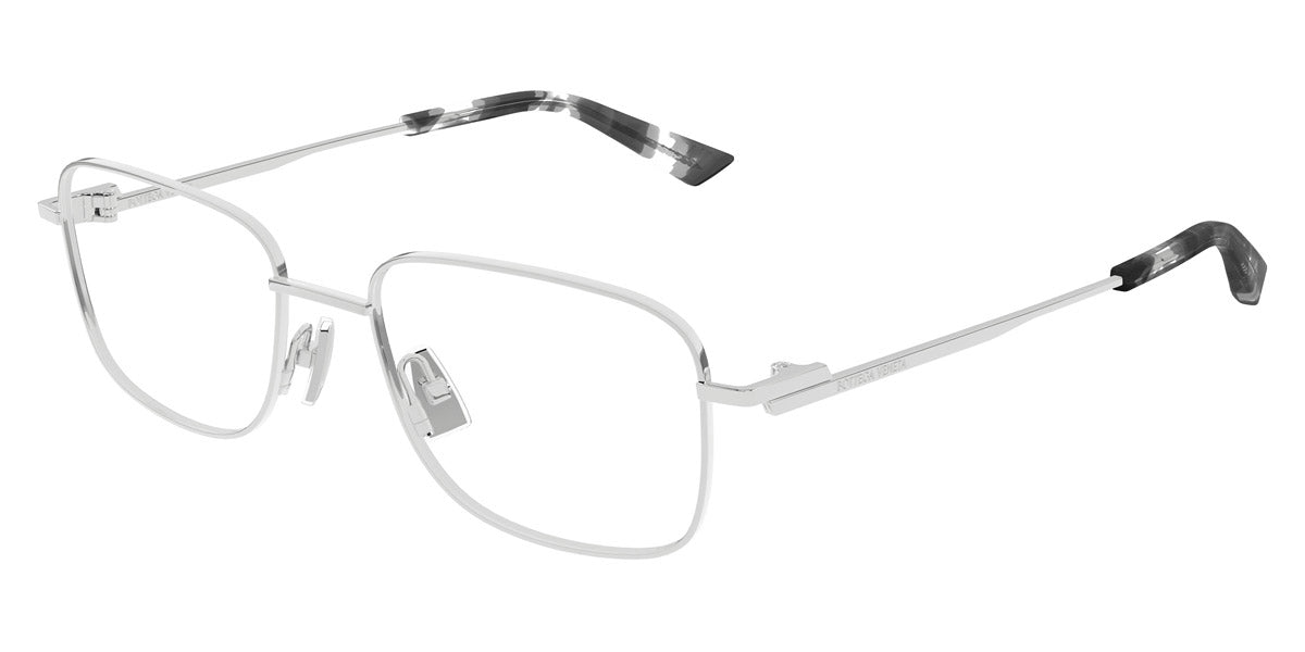 Bottega Veneta® BV1333O BV1333O 007 55 - Silver/Silver Eyeglasses