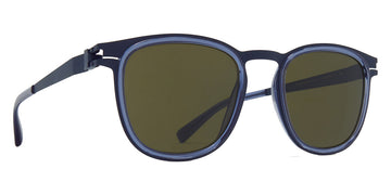 Mykita® CANTARA MYK CANTARA A62 Indigo/Deep Ocean / Raw Green Solid 47 - A62 Indigo/Deep Ocean / Raw Green Solid Sunglasses