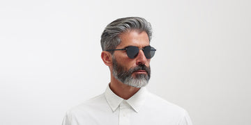 Mykita® CARLO MYK CARLO Black/White / Mirror Black 50 - Black/White / Mirror Black Sunglasses