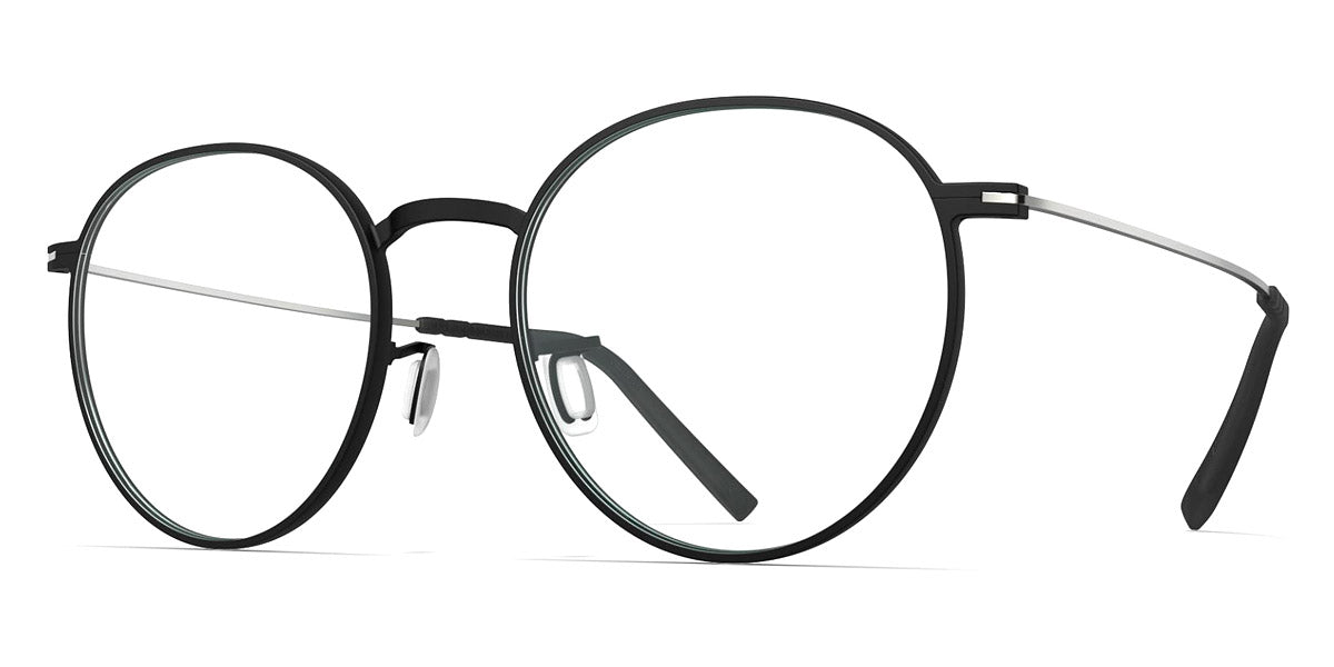 Blackfin® CARMEL BLF CARMEL 1568 50 - Blackfin Black / Shiny Silver Eyeglasses