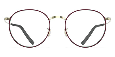 Blackfin® CARMEL BLF CARMEL 1644 50 - Light Gold/Berry Red Rims Eyeglasses