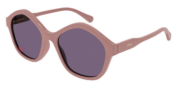 Chloé® CC0010S CHO CC0010S 003 49 - Pink Sunglasses