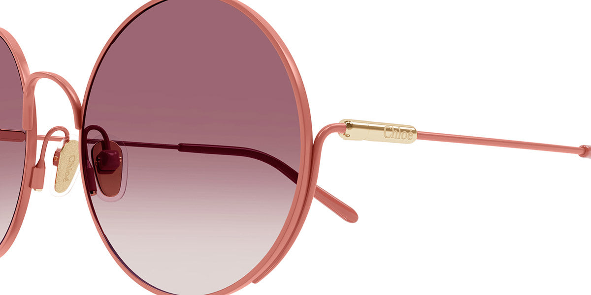 Chloé® CC0016S CHO CC0016S 002 52 - Pink Sunglasses