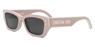 Dior® Diorpacific S2U D CD40113U72A - Shiny Pink/Grey Organic Sunglasses