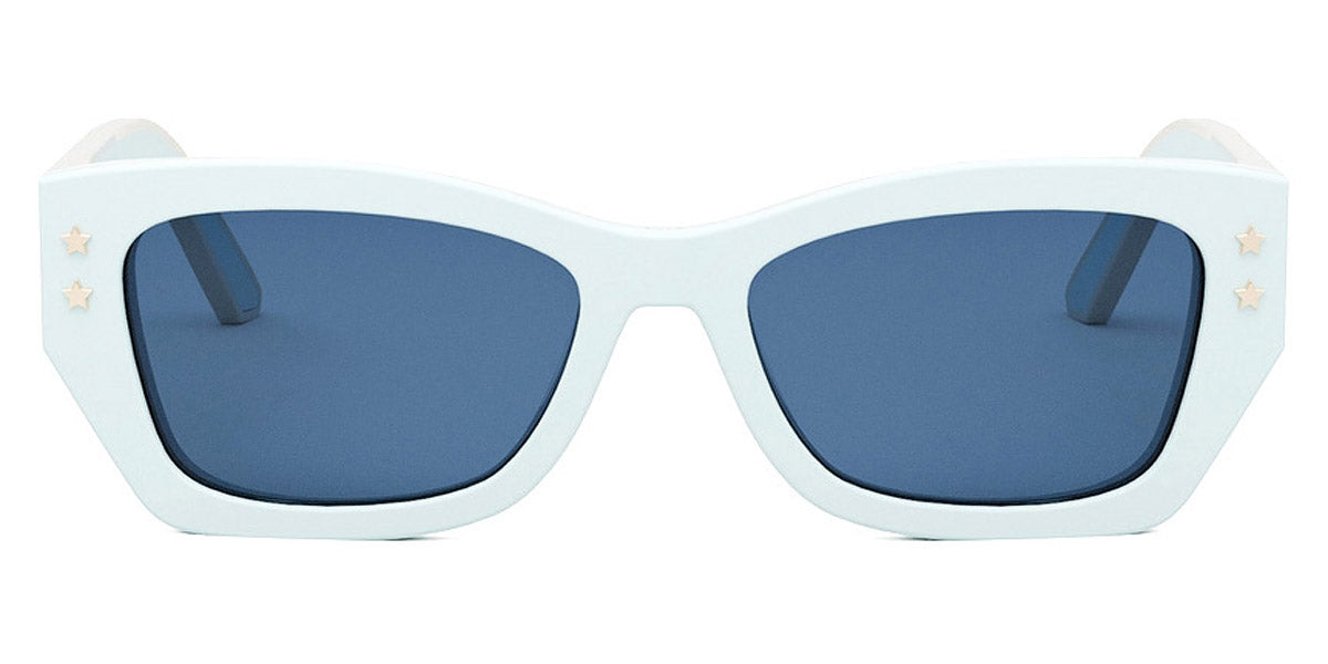 Dior® Diorpacific S2U D CD40113U84V - Shiny Azure/Blue Organic Sunglasses