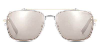 Dior® CD Diamond S4U - Beige and Silver Mirrored Sunglasses