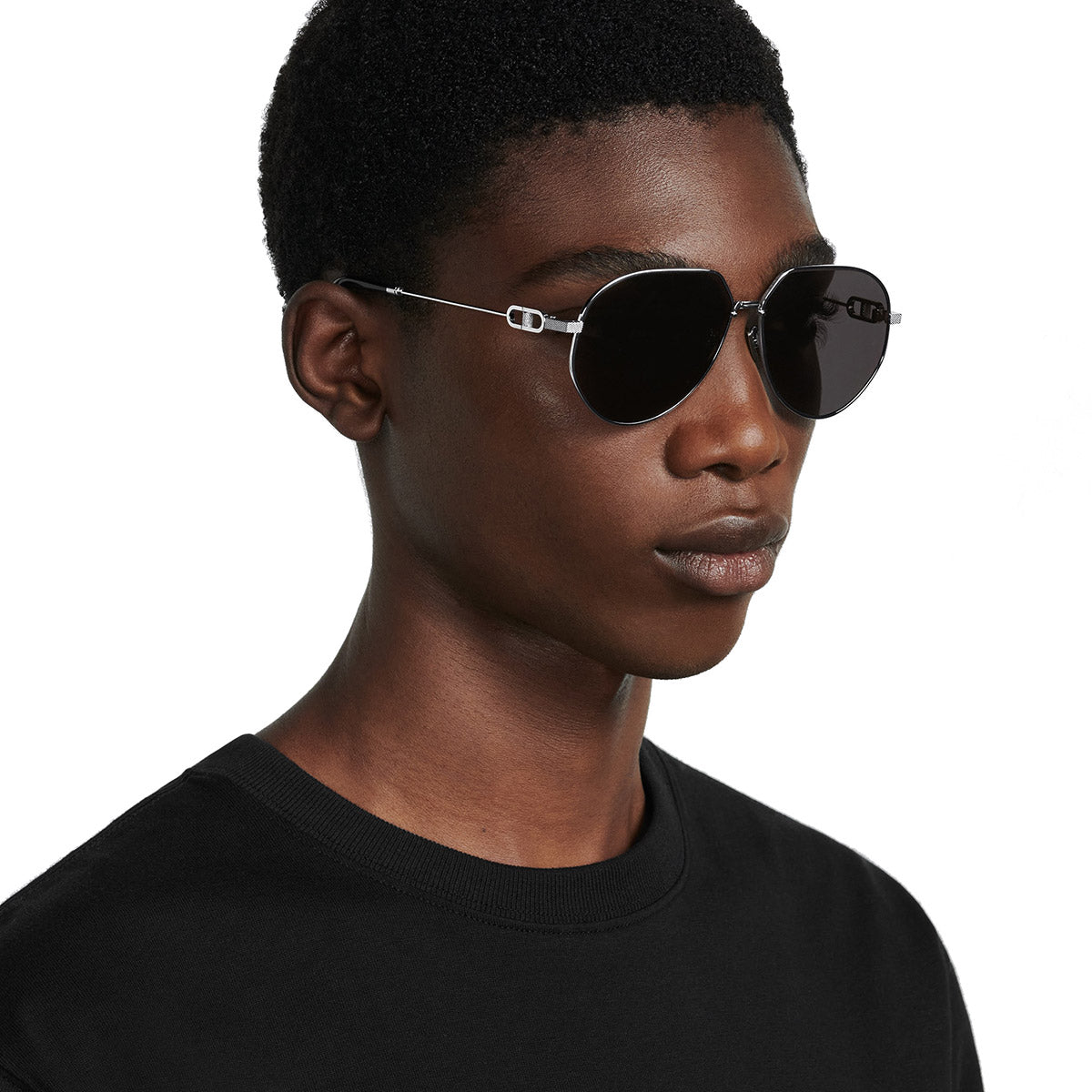 CD Link A1U Blue Dior Oblique Pilot Sunglasses