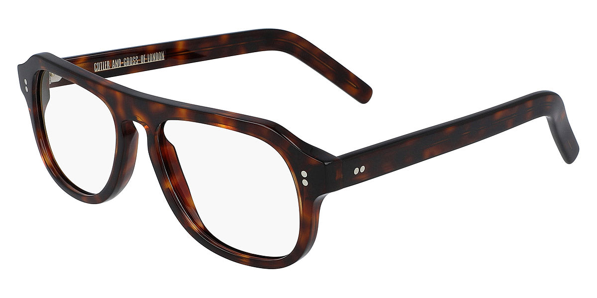 Cutler and Gross® 0822V2 CG0822V2 DARK TORTOISESHELL BROWN 53 - Dark Tortoiseshell/Brown Eyeglasses