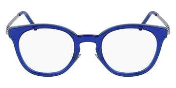 Cutler and Gross® 1275 CG1275 SILVER BLUE 48 - Silver/Blue Eyeglasses