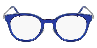 Cutler and Gross® 1275 CG1275 SILVER BLUE 48 - Silver/Blue Eyeglasses