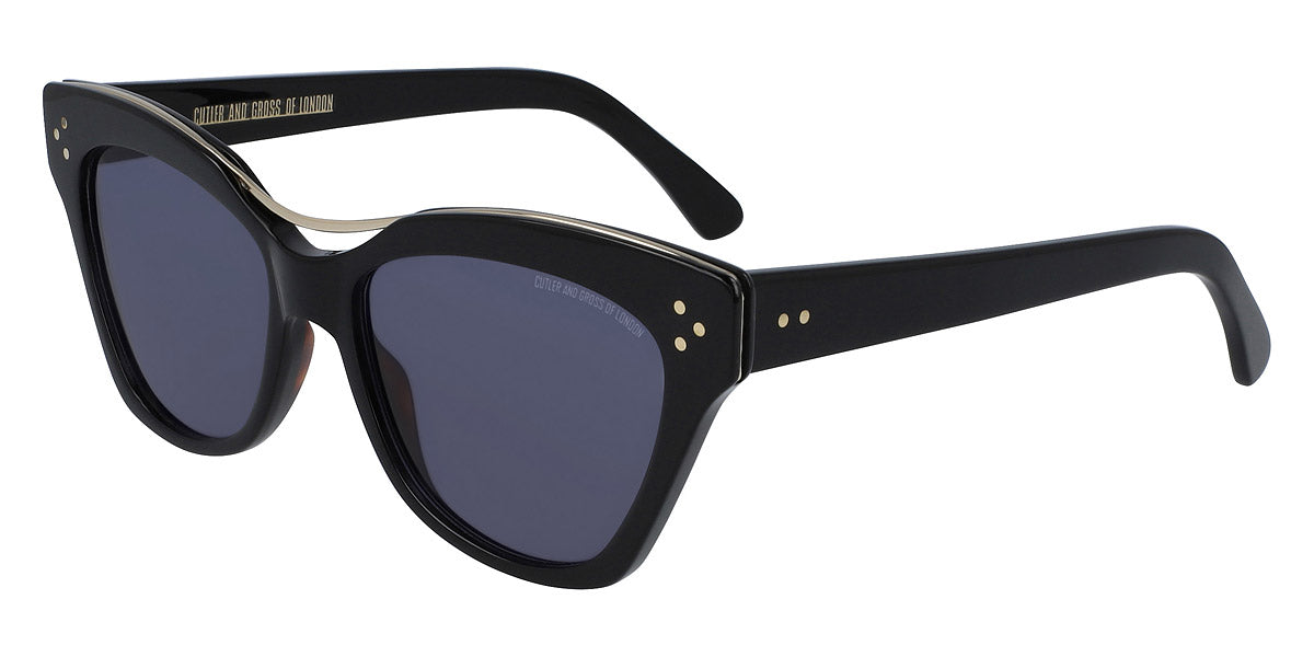 Cutler and Gross® 1283S CG1283S GOLD BLACK TORTOISESHELL 56 - Gold/Black/Tortoiseshell Eyeglasses