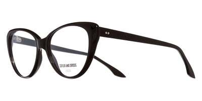 Cutler and Gross® OP137056 CGOP137056 BLACK 56 - Black Eyeglasses