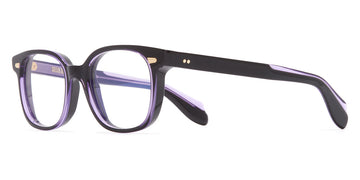 Cutler and Gross® OP999048 CGOP999048 PURPLE ON BLACK 48 - Purple On Black Eyeglasses