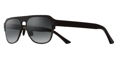 Cutler and Gross® SN136555 CGSN136555 MATT BLACK GUNMETAL 55 - Matt Black/Gunmetal Sunglasses