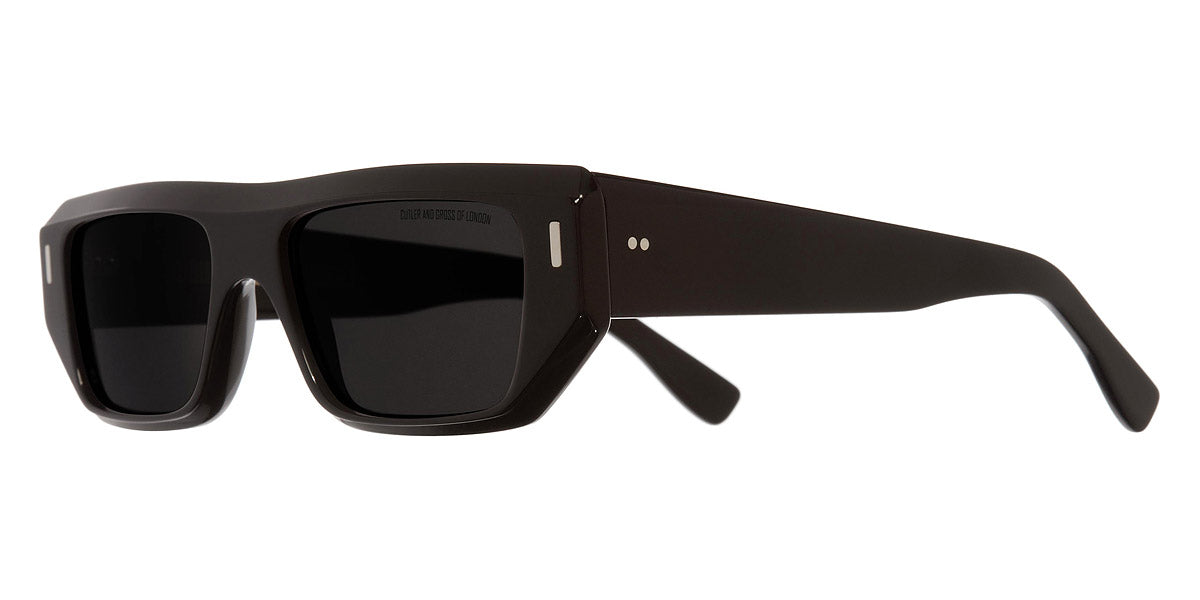 Cutler and Gross® SN1367 CGSN1367 BLACK 55 - Black Sunglasses