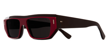 Cutler and Gross® SN1367 CGSN1367 RED ON BLACK 55 - Red On Black Sunglasses