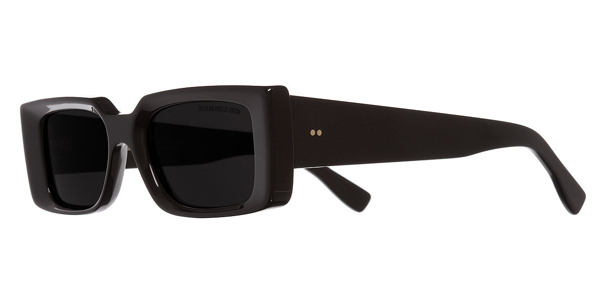 Cutler and Gross® SN136853 CGSN136853 BLACK 53 - Black Sunglasses