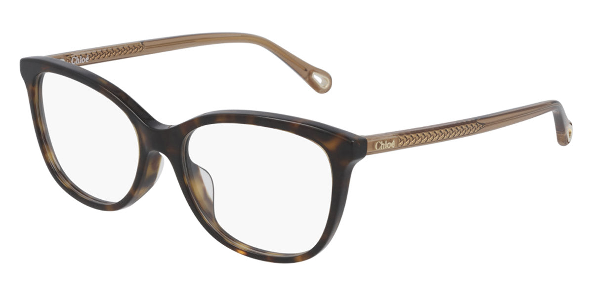 Chloé® CH0013OA CHO CH0013OA 001 54 - Havana/Brown Eyeglasses