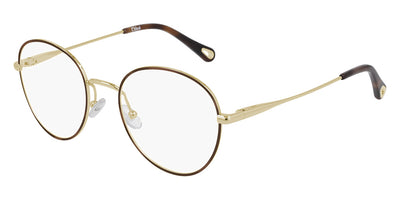 Chloé® CH0021O CHO CH0021O 007 50 - Havana/Gold Eyeglasses