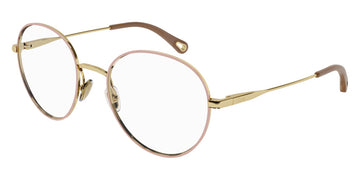 Chloé® CH0021O CHO CH0021O 009 50 - Nude/Gold Eyeglasses