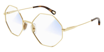 Chloé® CH0022S CHO CH0022S 001 53 - Gold Sunglasses