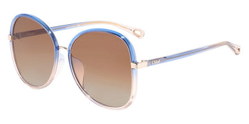 Chloé® CH0030S CHO CH0030S 002 60 - Blue Sunglasses