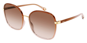 Chloé® CH0031S CHO CH0031S 007 56 - Brown Sunglasses