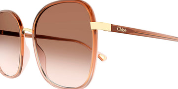 Chloé® CH0031S CHO CH0031S 007 56 - Brown Sunglasses