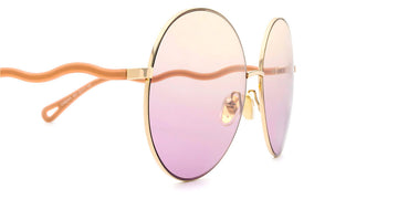 Chloé® CH0055S CHO CH0055S 003 62 - Gold/Pink Sunglasses