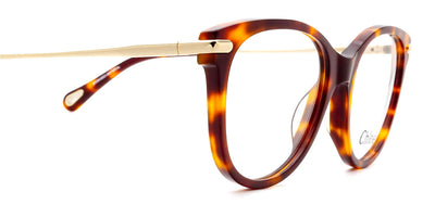 Chloé® CH0058OA CHO CH0058OA 001 53 - Havana/Gold Eyeglasses