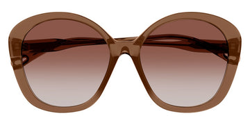 Chloé® CH0081S CHO CH0081S 002 55 - Brown Sunglasses