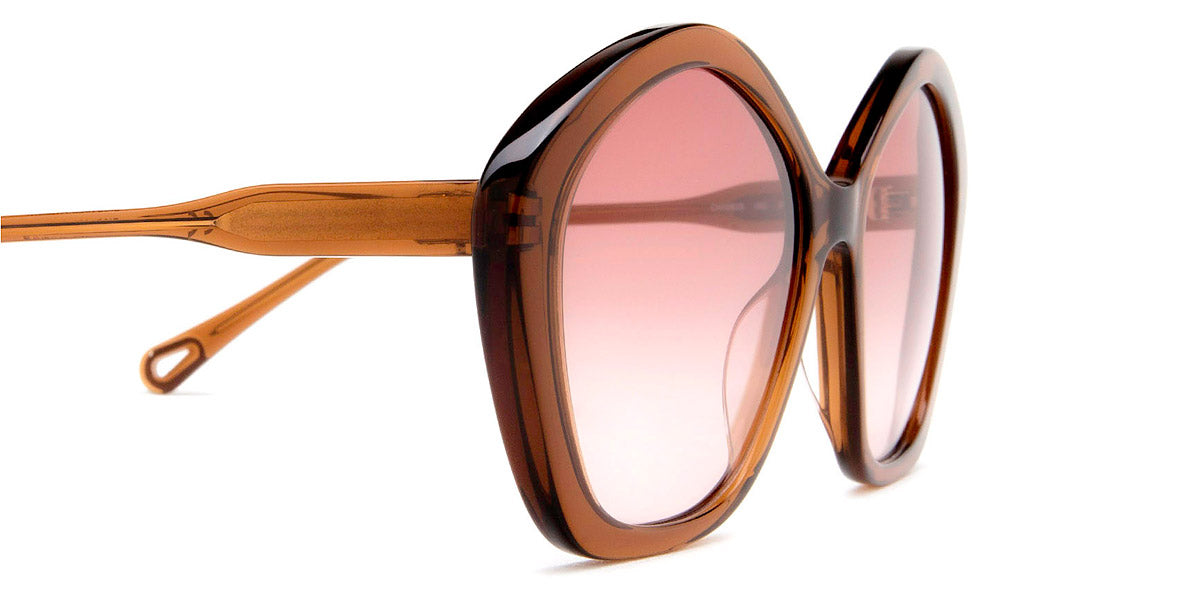 Chloé® CH0082S CHO CH0082S 002 57 - Brown Sunglasses