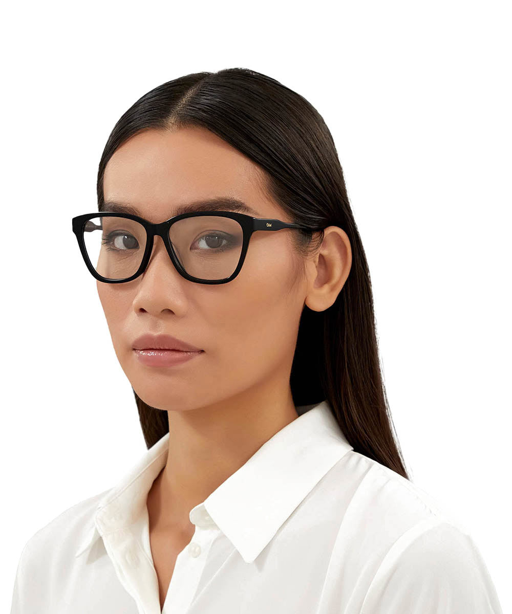 Chloé® CH0084O CHO CH0084O 001 51 - Black Eyeglasses