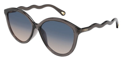 Chloé® CH0087S CHO CH0087S 001 57 - Gray Sunglasses