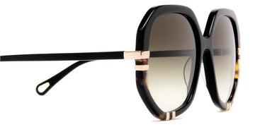 Chloé® CH0105S CHO CH0105S 002 58 - Black Sunglasses