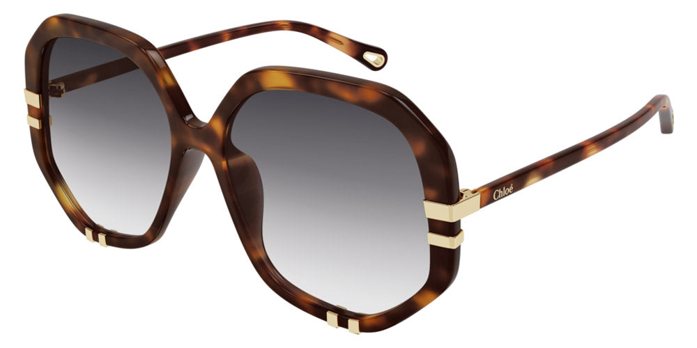 Chloé® CH0105S CHO CH0105S 004 58 - Havana Sunglasses