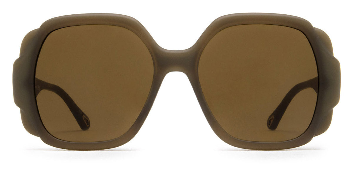 Chloé® CH0121S CHO CH0121S 004 55 - Green Sunglasses