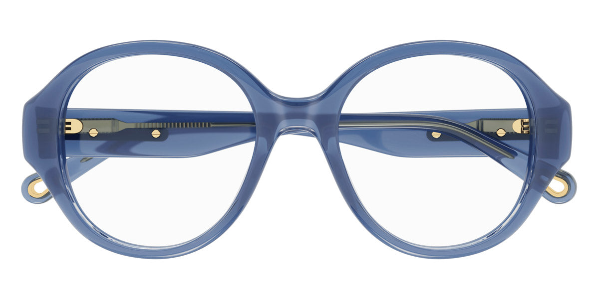 Chloé® CH0123O CHO CH0123O 004 50 - Blue Eyeglasses