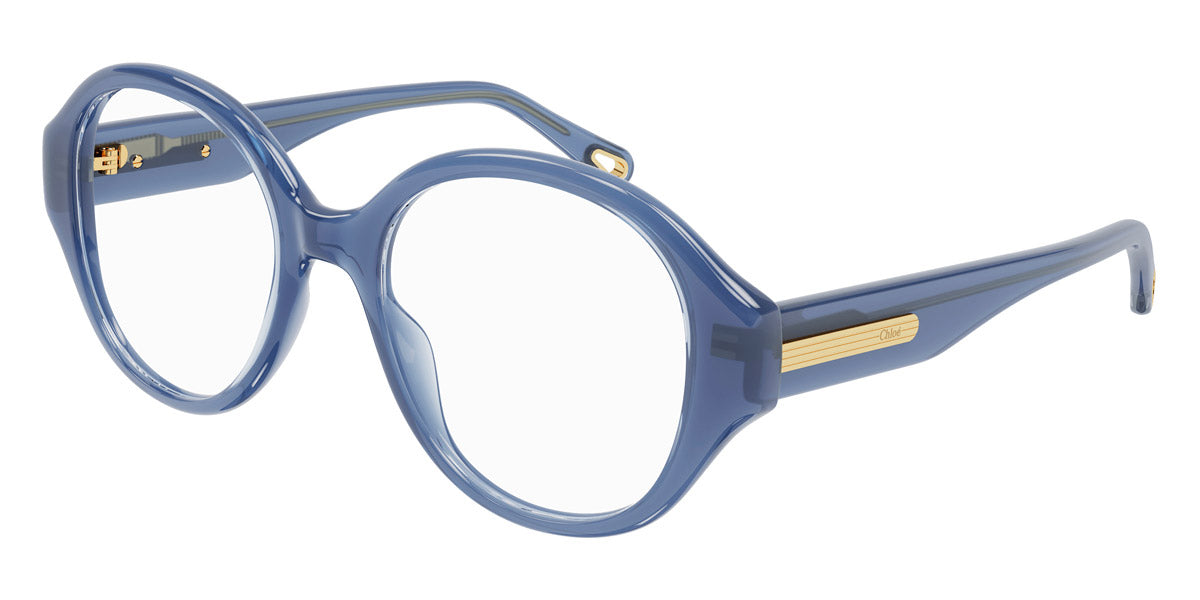 Chloé® CH0123O CHO CH0123O 004 50 - Blue Eyeglasses