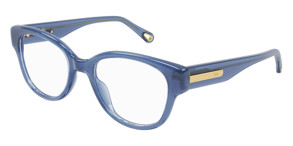 Chloé® CH0124O CHO CH0124O 004 49 - Blue Eyeglasses