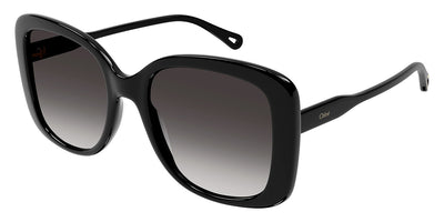 Chloé® CH0125S CHO CH0125S 001 55 - Black Sunglasses